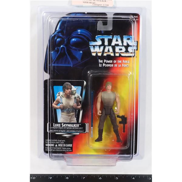 STAR WARS LUKE SKYWALKER - DARTH VADER HEAD -