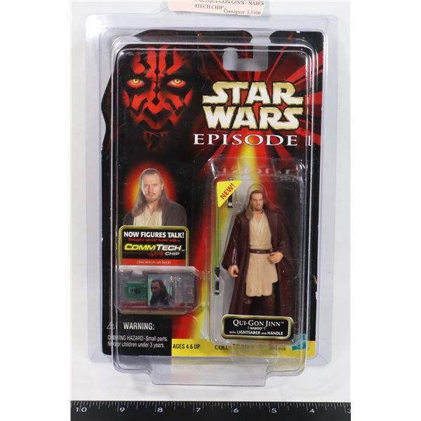 STAR WARS QUI-GON GINN - NABOO - COMMTECH CHIP -