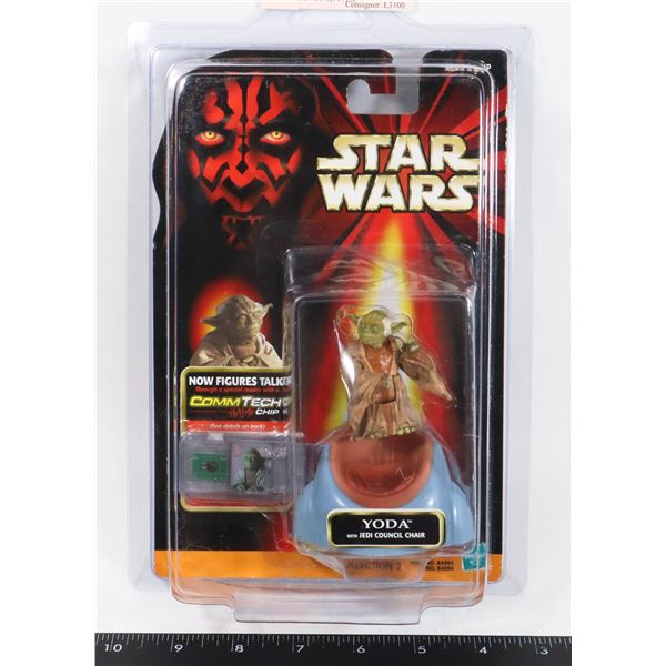 STAR WARS YODA - EPISODE I FIGURE IN STAR CASE -
