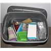 Image 1 : TOTE OF RV DISHES , ORGANIZERS AND MORE