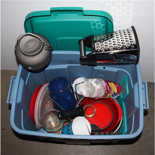 LOT OF MISC. KITCHEN ITEMS