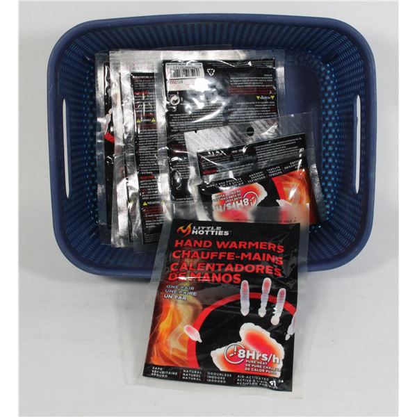 LOT OF LITTLE HOTTIES HAND WARMERS