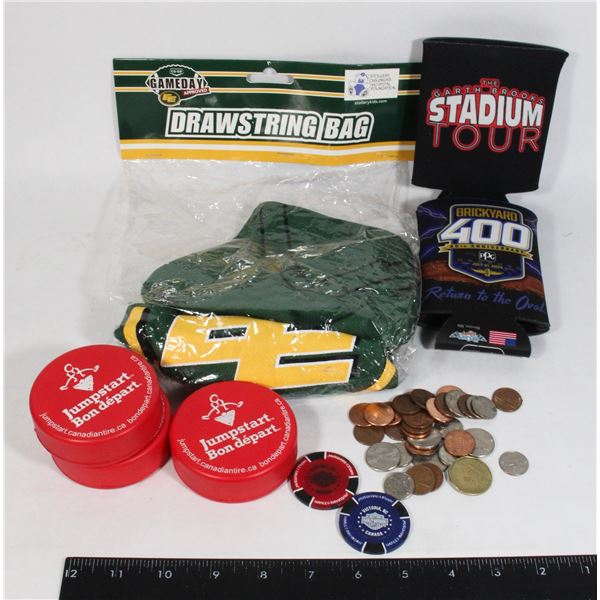 SMALL FLAT OF MISC COLLECTIBLES INCLUDING