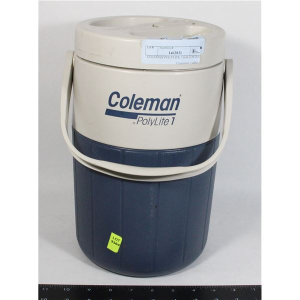 COLEMAN POLYLITE 1 GALLON JUG