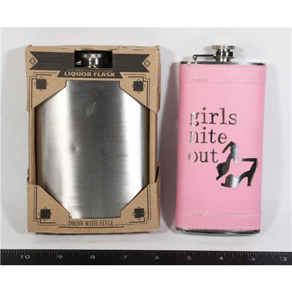2 PACK LIQUOR FLASK