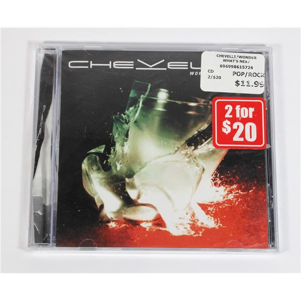 CHEVELLE WONDER WHAT'S NEXT CD