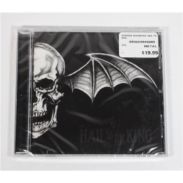 NEW SEALED AVENGED SEVENFOLD HAIL TO THE KING CD