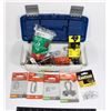 Image 1 : SMALL TOOL BOX FULL OF ASSORTED INCLUDING