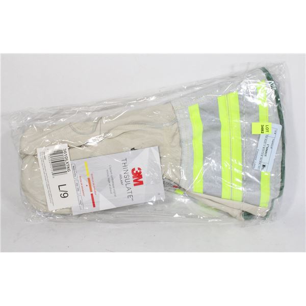 NEW 3M SIZE 9 WINTER WORK MITS