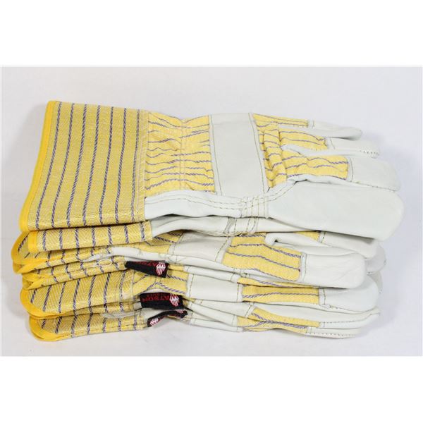 NEW WATSON LEATHER WORK GLOVES