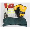 Image 1 : GENTLY USED WORK GLOVES, LOOK TO BE SIZE LARGE