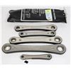 Image 1 : SEARS/ CRAFTSMAN 5PC BOX END RATCHET WRENCH SET
