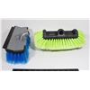 Image 1 : TWO CLEANING BRUSHES, LOOK TO ATTACH TO