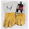 Image 1 : TWO NEW PAIRS OF WELDING GLOVES SIZE LARGE