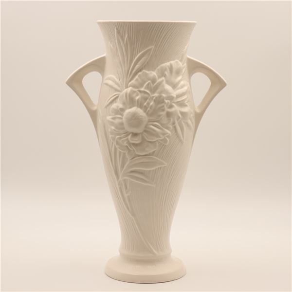 Mid-Century Twin-Handled Ceramic Vase
