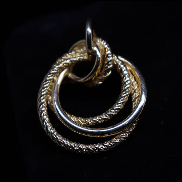 Convertible Gold-Tone Brooch