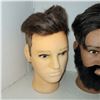Image 3 : Lot of 3 Mannequin Heads - Hallowe'en, Photo Props or Target Practice!