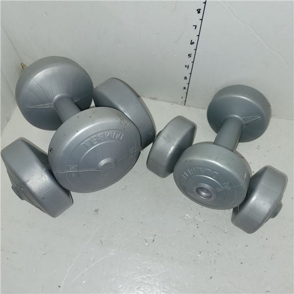 Lot of 2.5 lb and 5 lb Dumbell Weights