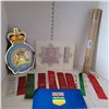 Image 1 : Lot of 2 Solicitor General Security Alberta Official Decals, Alberta Flag Decal, Champion Ribbons +