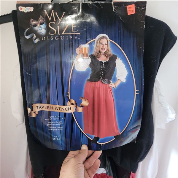 Adult Tavern Wench Hallowe'en Costume Size 18-20