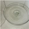 Image 4 : Beautiful Glass Cake Stand with Lid (not anchor hocking)