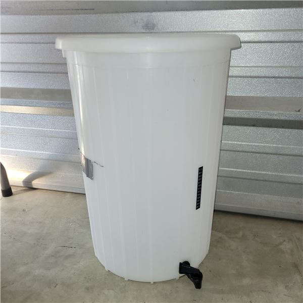 Plastic Pail with Spout - Good for Wine or Beer Making