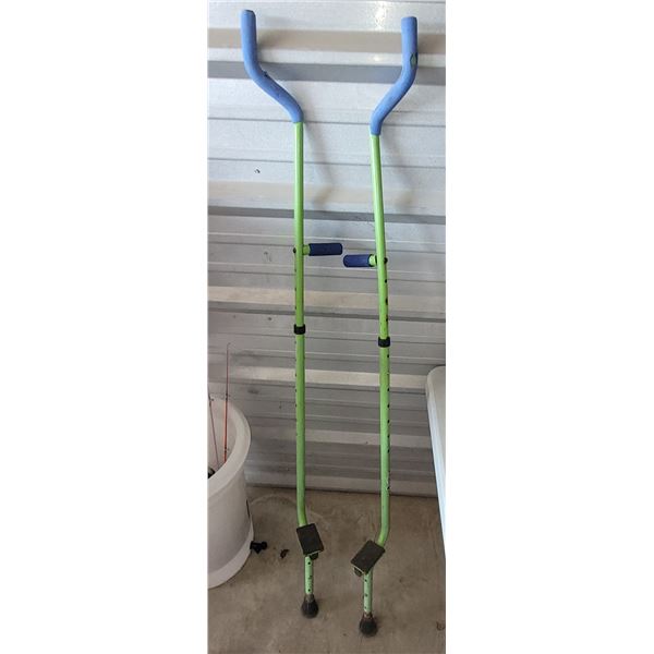 Pair of Steel Adjustable Stilts (yes stilts haha)