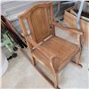 Image 3 : Wooden Childrens Rocking Chair & Wooden Chair