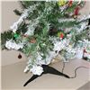 Image 2 : 4 Foot Lighted and Decorated Christmas Tree - Just Plug in and enjoy!