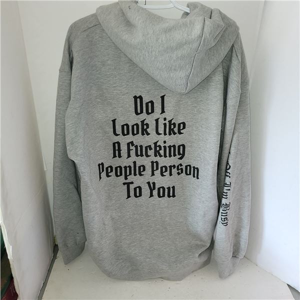 Hoodie for People Who Don't Like People! Size XL