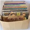 Image 1 : Box of Varioius Records - Unsearched, Randomly Picked Albums for Photoshoot