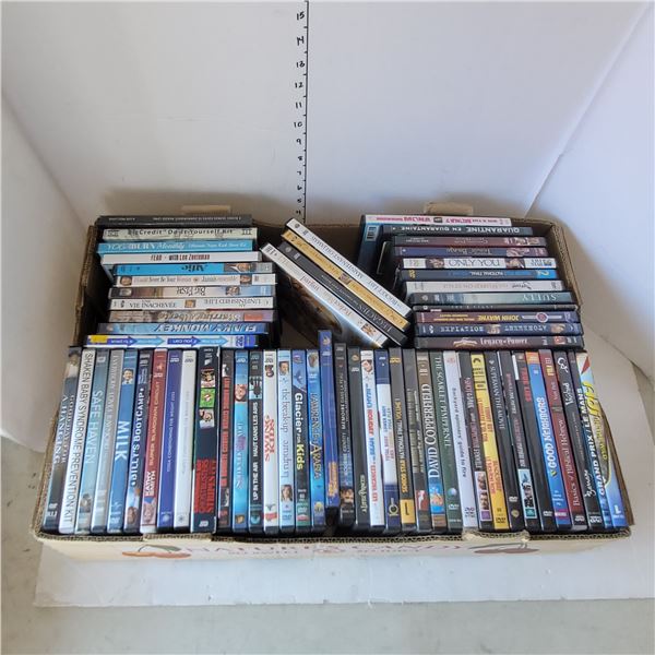 Fruit Flat of Various DVD's - On Choice