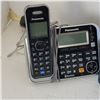 Image 2 : Set of 2 Panasonic Cordless Telephones - Landlines are coming back into style!!! Yes they are!