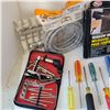 Image 2 : Homeowners Lot - Screwdrivers, Washing Machine Hose, Insulating Kit +++