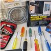 Image 3 : Homeowners Lot - Screwdrivers, Washing Machine Hose, Insulating Kit +++
