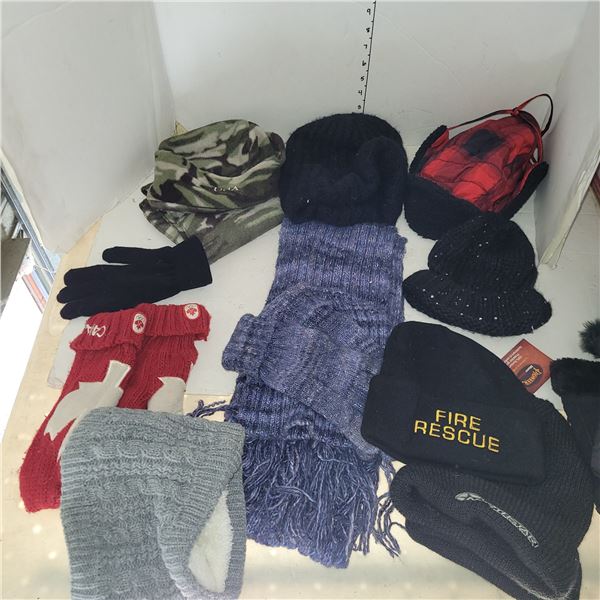 Large Box of Winter Accessories - See ALL Photos
