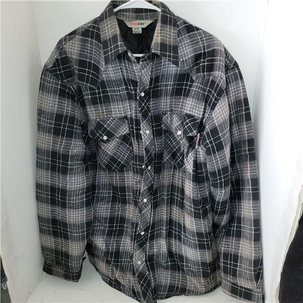 Work King Fall/Winter Lumberjack Jacket - Sz Med will need a washing