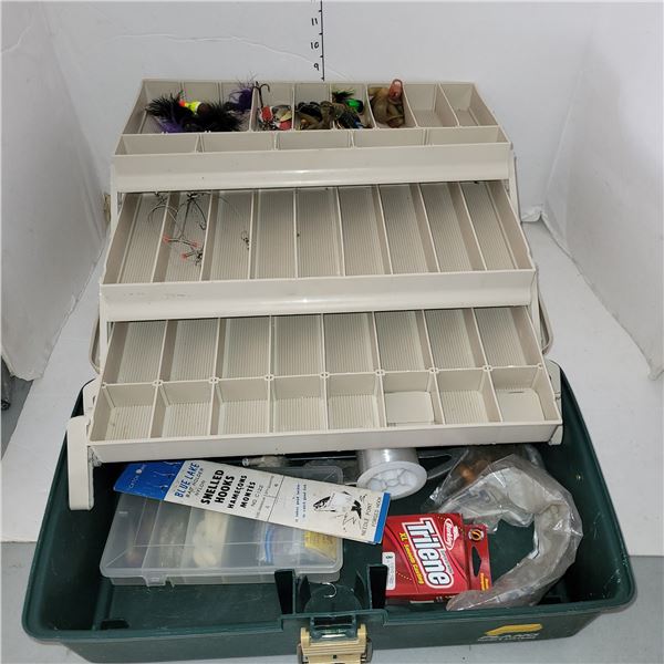 Plano Fishing Tackle Box w/ Contents