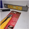 Image 5 : Command Strips, New Utilty Knife with Blades, Level, Magnetic Flashlight, Jumbo Lighter