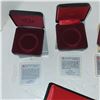 Image 2 : Lot of 7 Empty Royal Canadian Mint Coin Cases