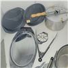Image 2 : Estate Kitchen Lot, incl Knife Sharpener, Baking Pans and Stovetop Popcorn Popper