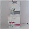 Image 1 : 4 New Spiegelau Wine Glasses in Box - 2 Red, 2 White