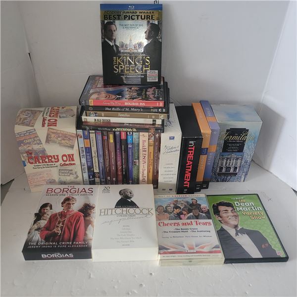 Nice Lot of Boxed Sets, DVDs, Blu-Ray