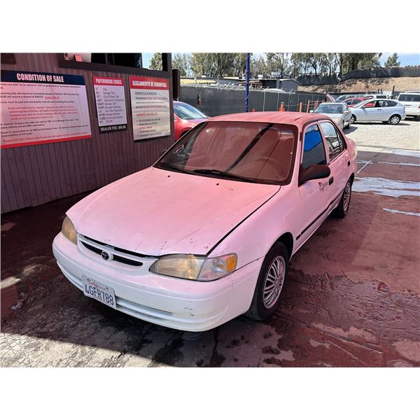 1999 TOYOTA COROLLA