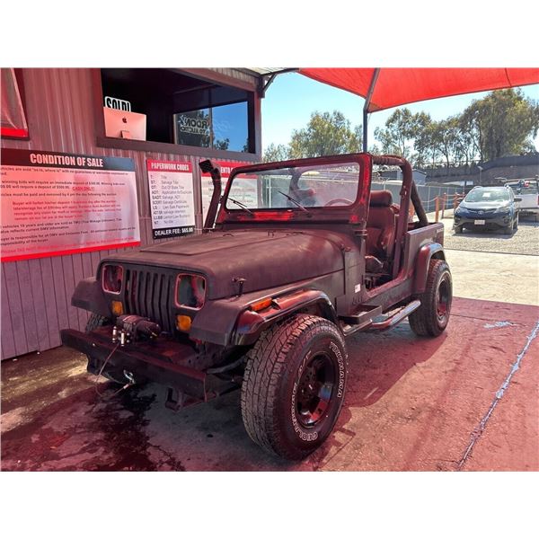 1990 JEEP WRANGLER