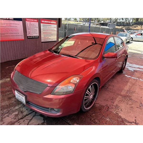 2007 NISSAN ALTIMA