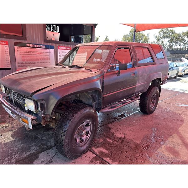 1986 TOYOTA 4RUNNER