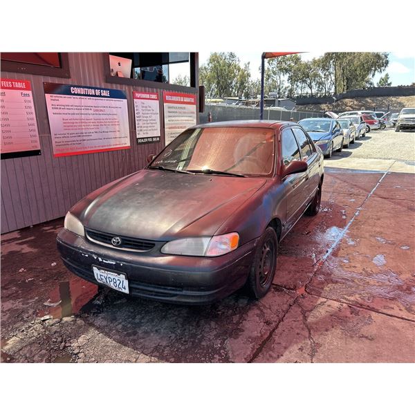 1999 TOYOTA COROLLA