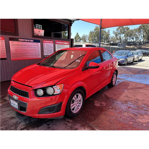 2016 CHEVROLET SONIC