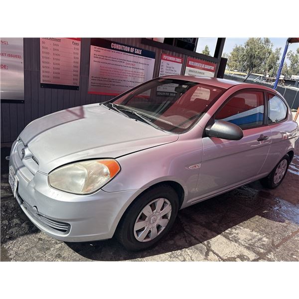 2007 HYUNDAI ACCENT
